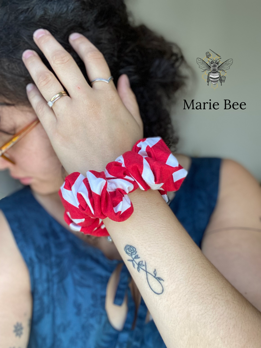 Chouchou candy rouge